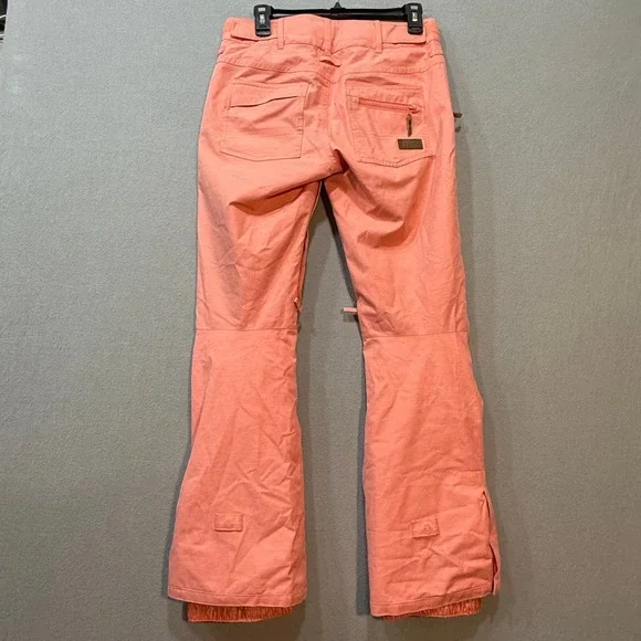 Roxy Backyard Snowboard Ski Pants Coral Women Size S - Picture 14 of 15